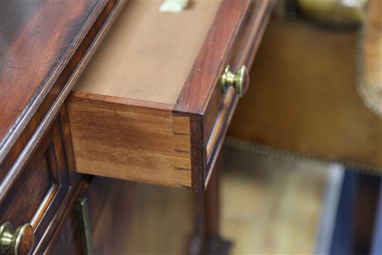 An early 19th century mahogany side cabinet, W.4ft 4in.